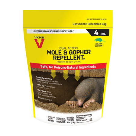 VICTOR Mole&Gophr Repllnt 4Lb M7001-1